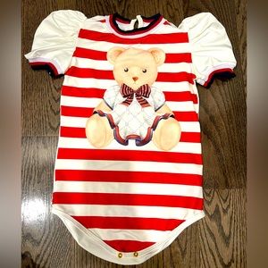 Girls bodysuit. Brand new. Super cute. Never used. Size 10 (M) Yoyo brand.